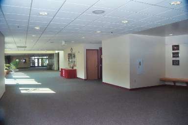 Lobby View from School Entrance