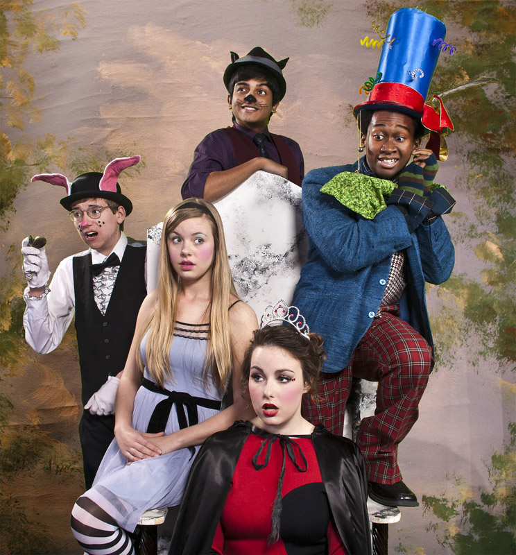 "Alice in Wonderland" cast