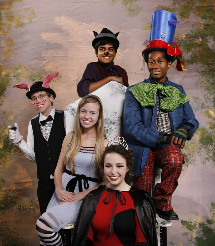 "Alice in Wonderland" cast