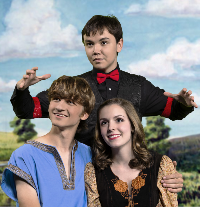 "Pippin" cast: Pippin, Catherine, Leading Player