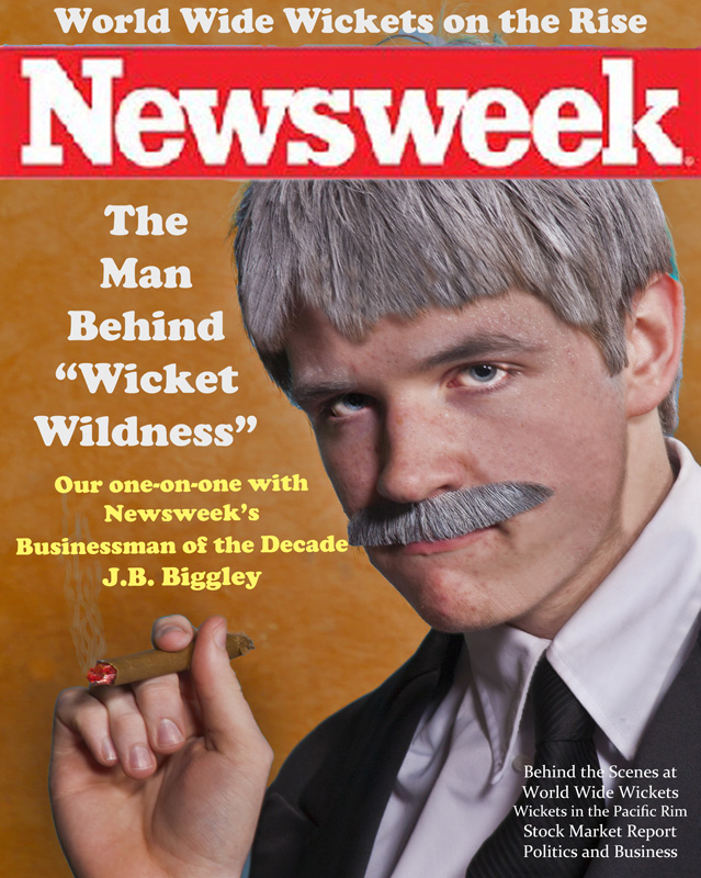 NEWSWEEK Cover J B Biggley